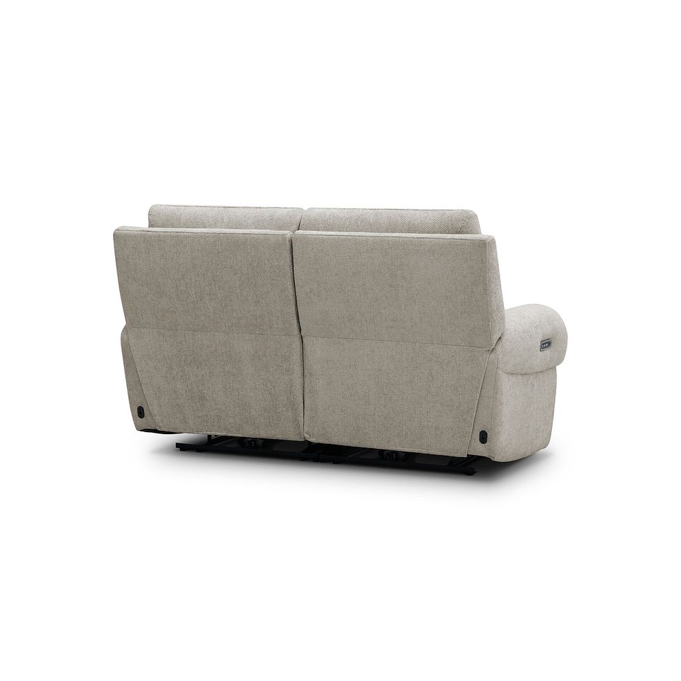 Ezra Group 8 Electric Recliner in Hopsack Linen Fabric 6