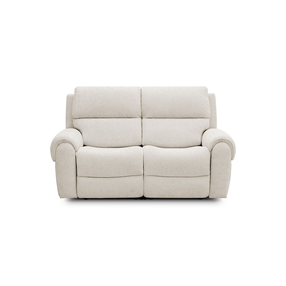 Ezra Group 8 Electric Recliner in Hopsack Natural Fabric 4