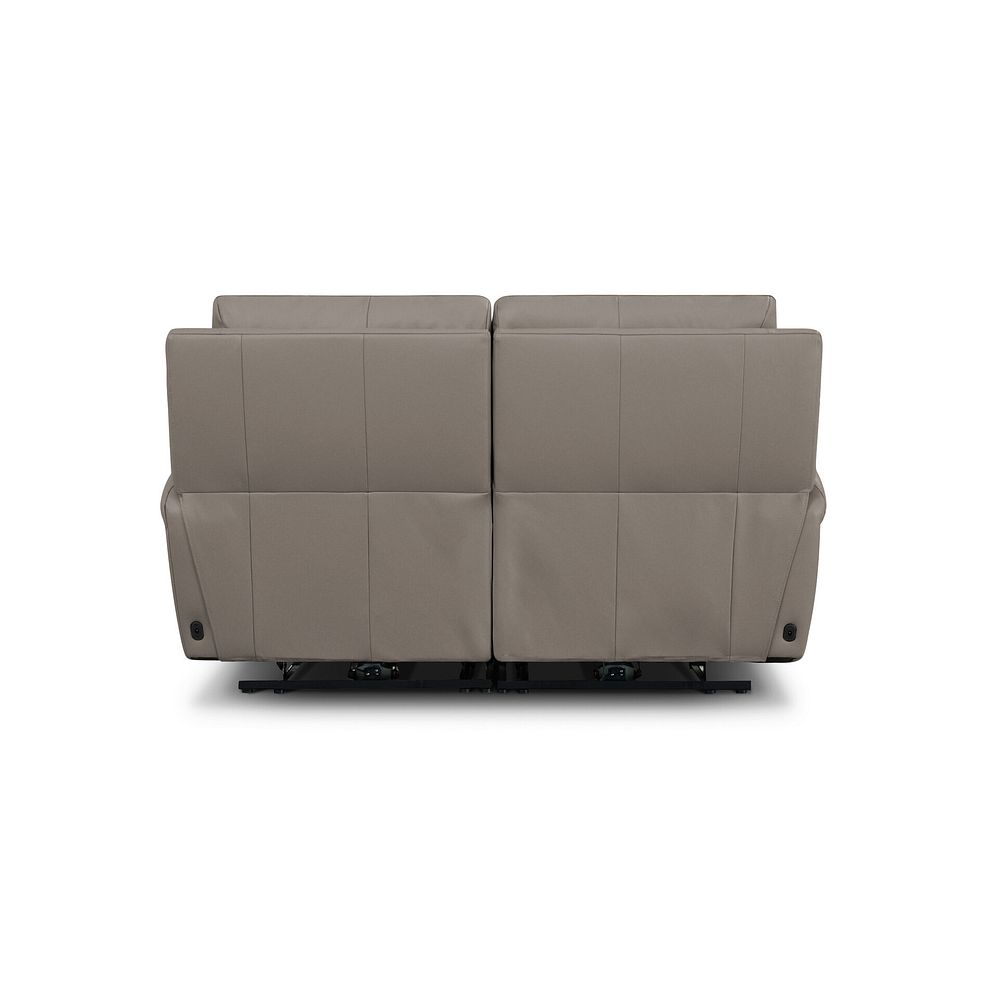 Ezra Group 8 Electric Recliner in Oyster Leather 8