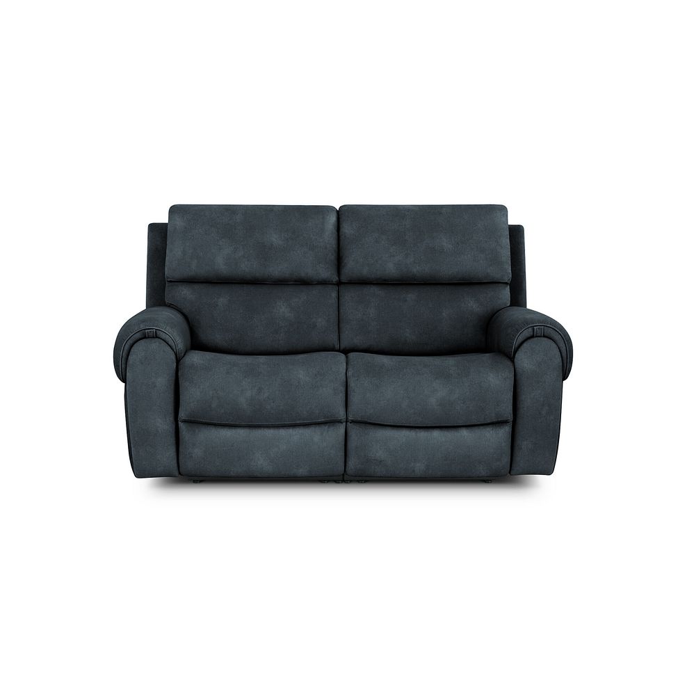 Ezra Group 8 Electric Recliner with Power Headrest & Lumbar Support in Dexter Shadow Fabric 5