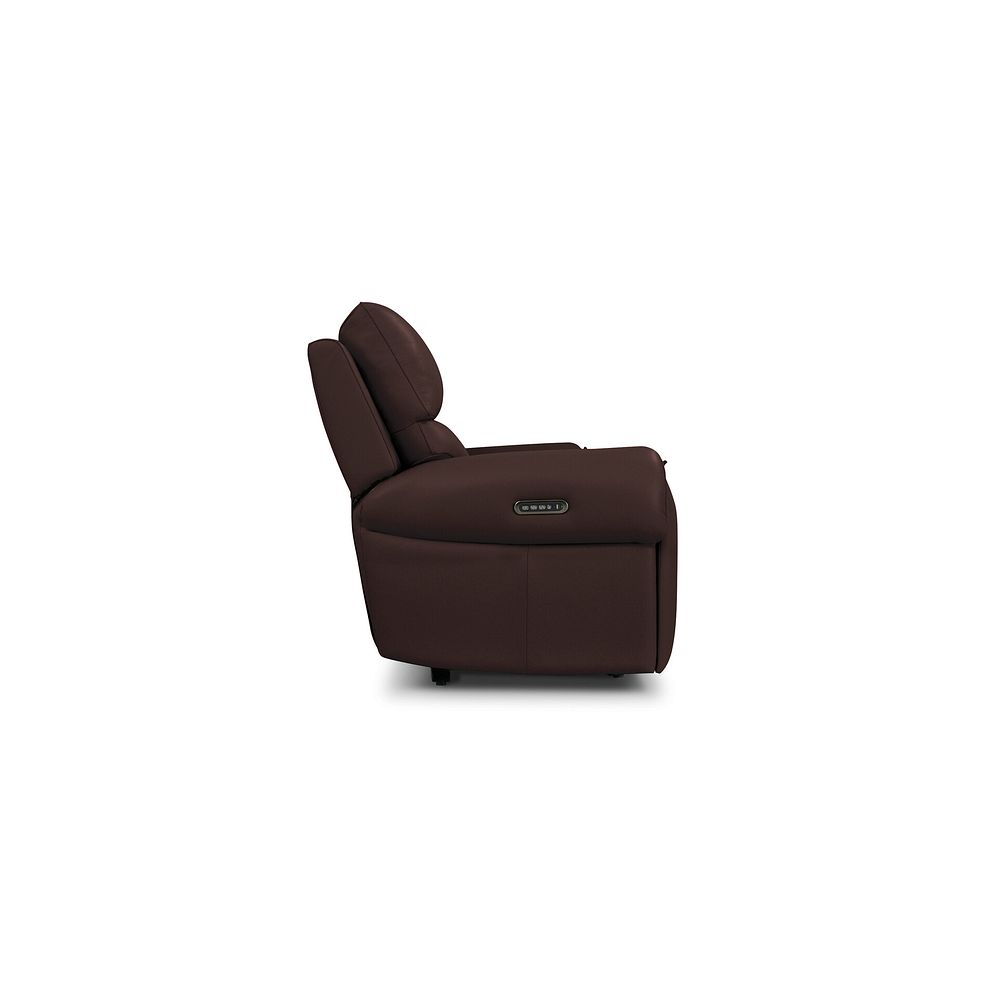 Ezra Group 9 Electric Recliner in Chestnut Leather 5