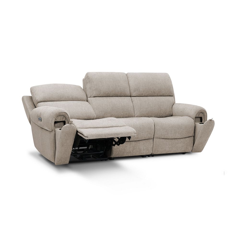 Ezra Group 9 Electric Recliner in Darwin Mink Fabric 7