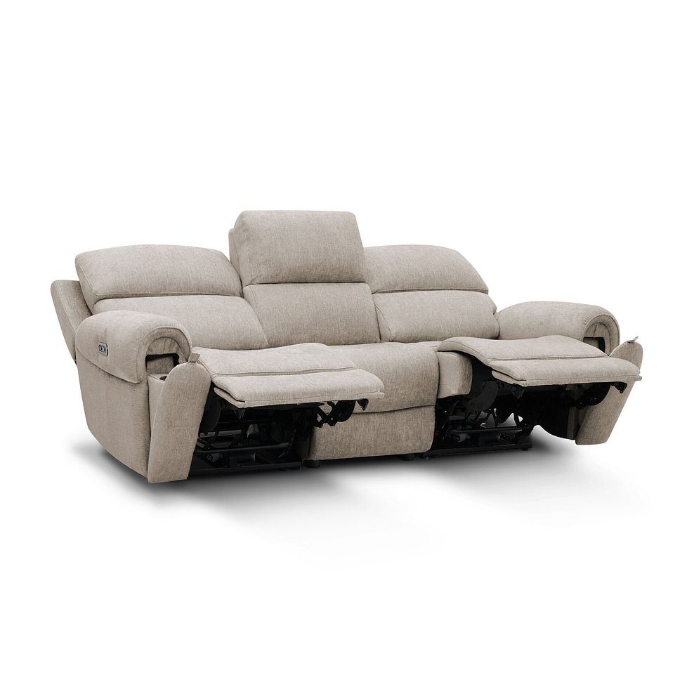 Ezra Group 9 Electric Recliner in Darwin Mink Fabric 8