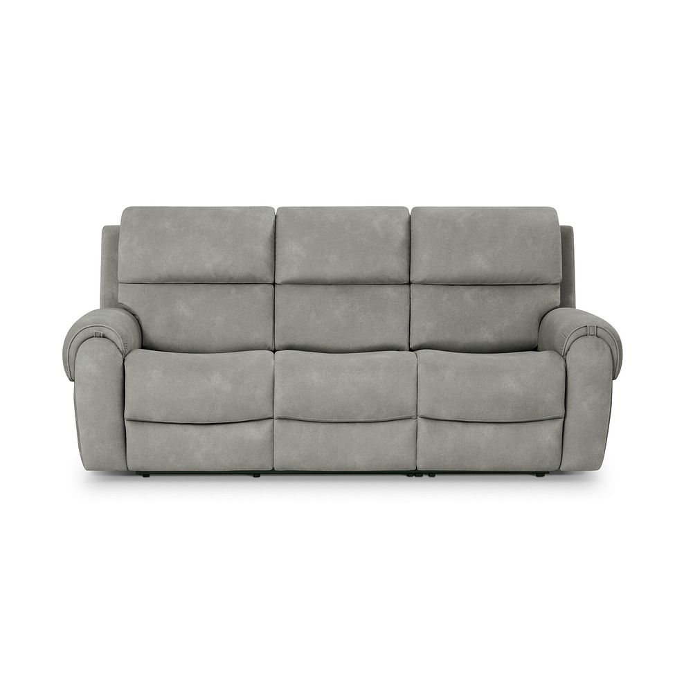 Ezra Group 9 Electric Recliner in Dexter Stone Fabric 4