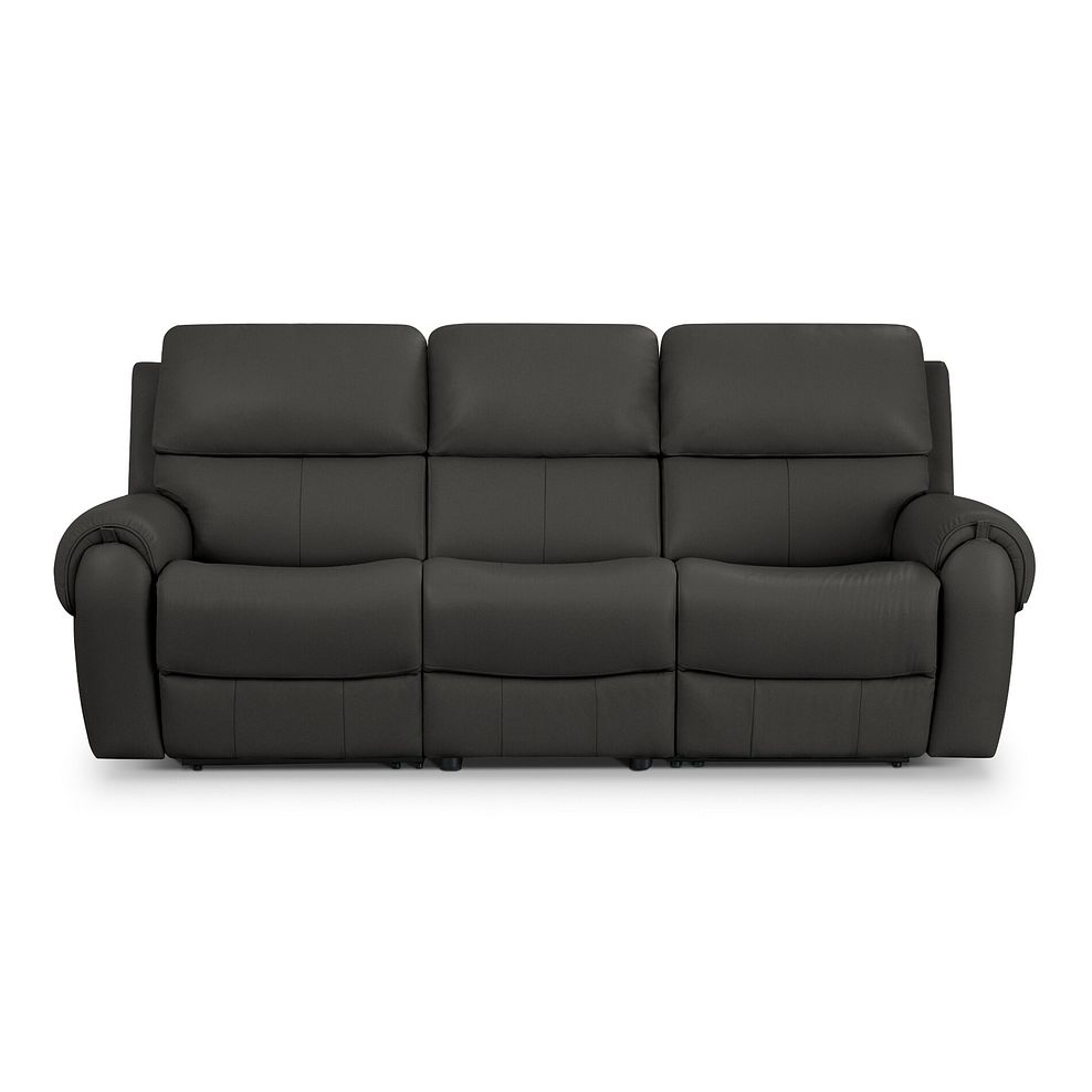 Ezra Group 9 Electric Recliner in Storm Leather 4