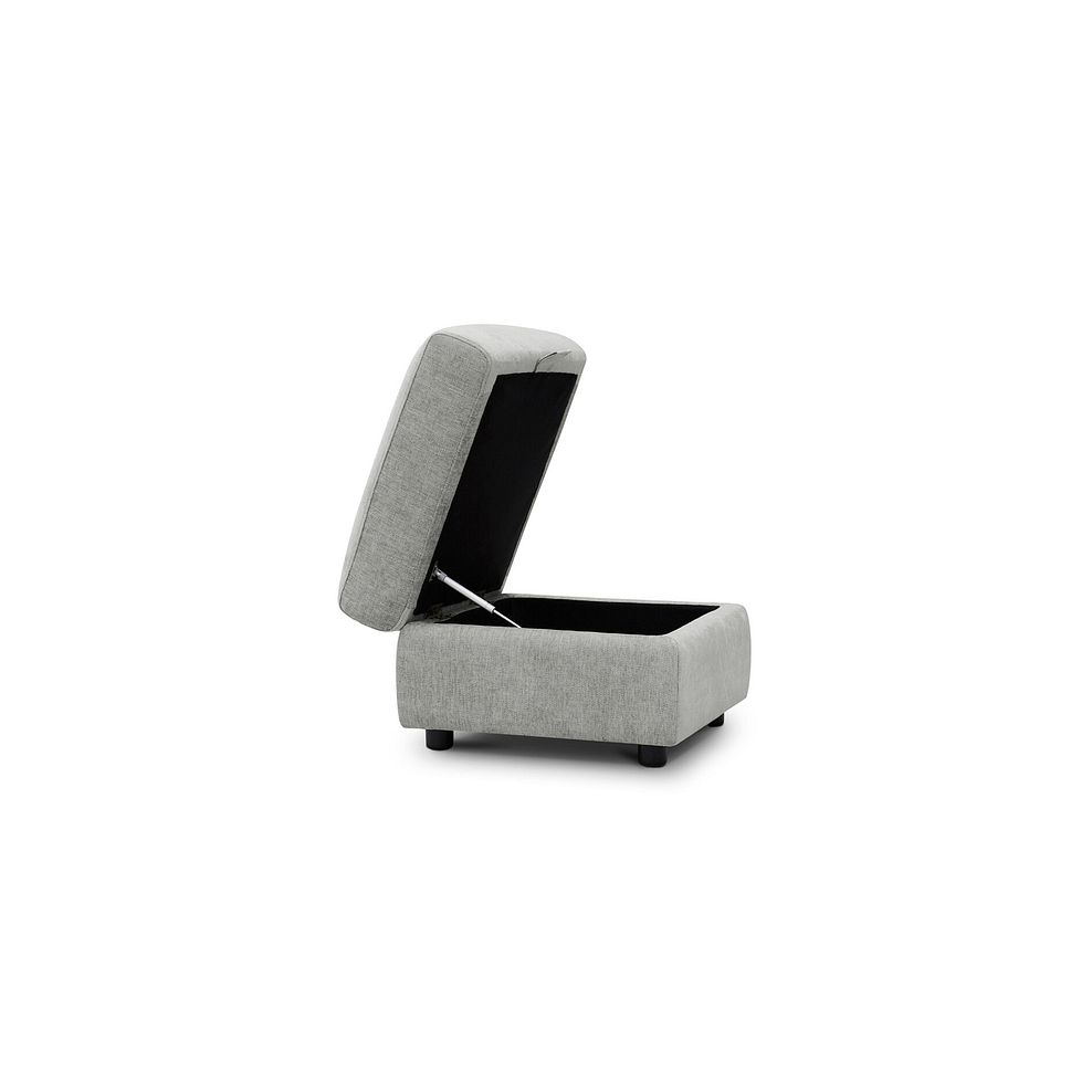 Ezra Storage Footstool in Darwin Silver Fabric 2