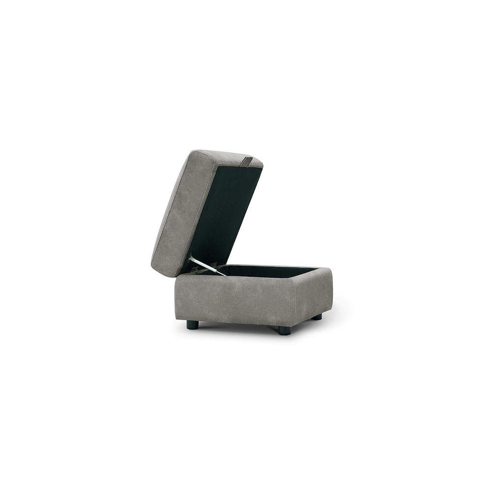 Ezra Storage Footstool in Dexter Stone Fabric 2
