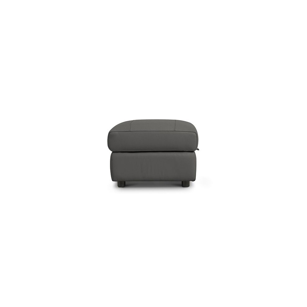 Ezra Storage Footstool in Elephant Grey Leather 4