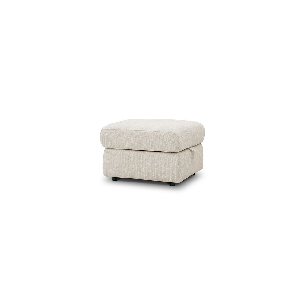 Ezra Storage Footstool in Hopsack Natural Fabric 2