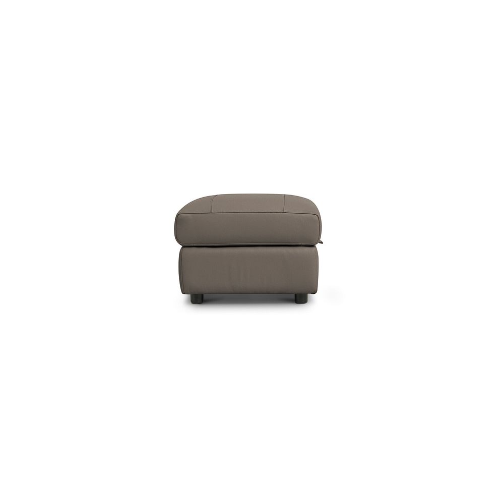 Ezra Storage Footstool in Oyster Leather 4
