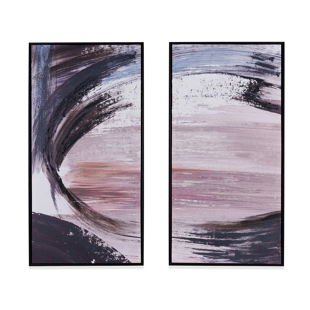 Farne Handpainted Framed Canvas Print - Set of 2 Thumbnail 2