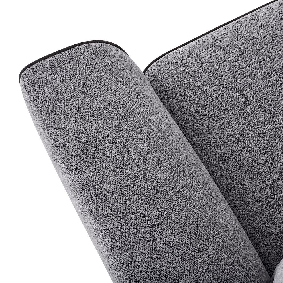 Fiesta 2 Seater Sofa in Grey Fabric 8