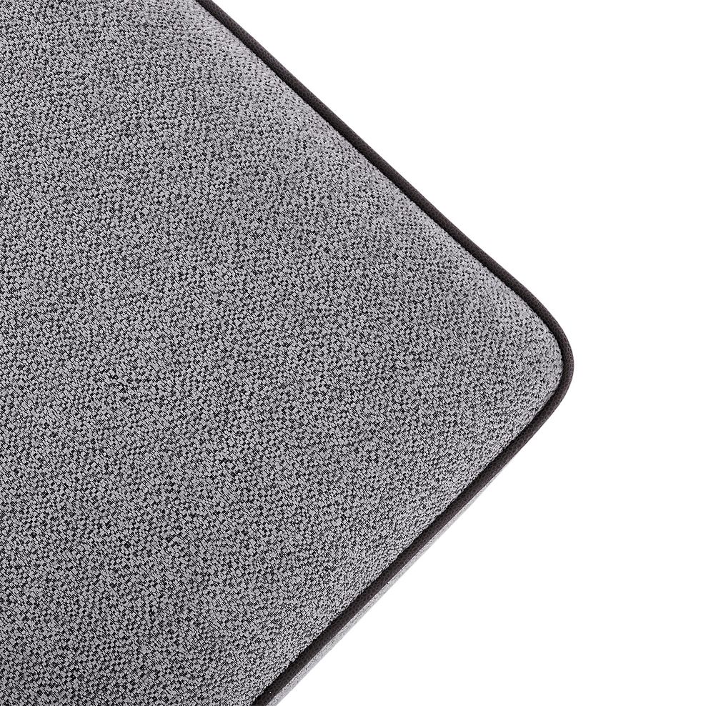 Fiesta Footstool in Grey Fabric 5