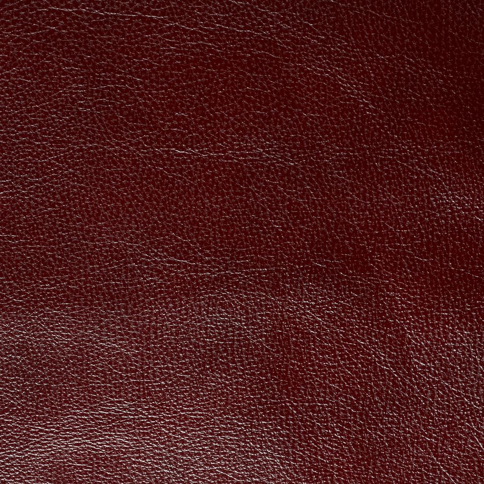 Finley 2 Seater Sofa with 2 Electric Recliners & Headrest - Burgundy Leather 8
