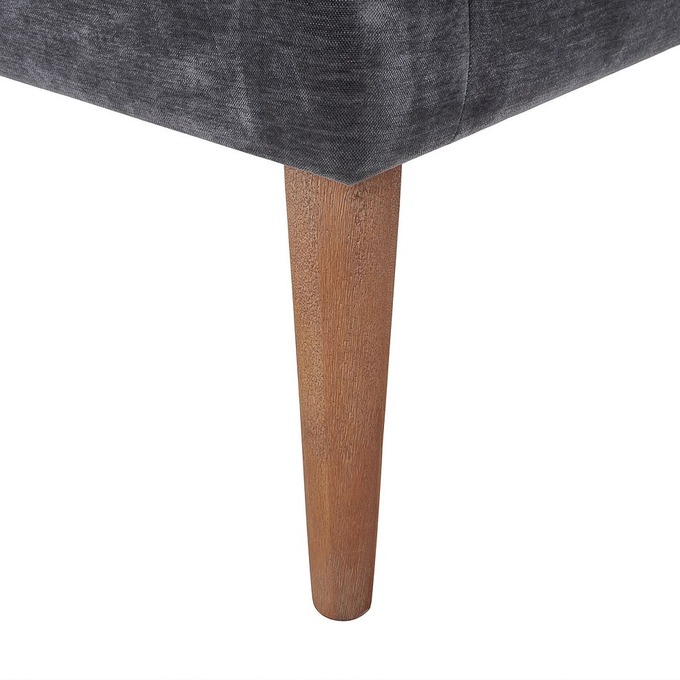 Franklin Accent Chair in Amigo Coal Fabric 7
