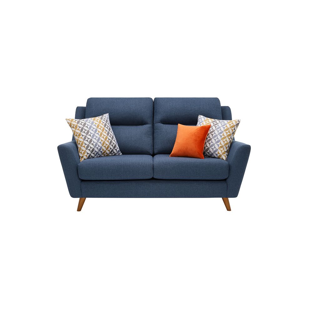 Fraser 2 Seater Sofa in Icon Fabric - Blue 2