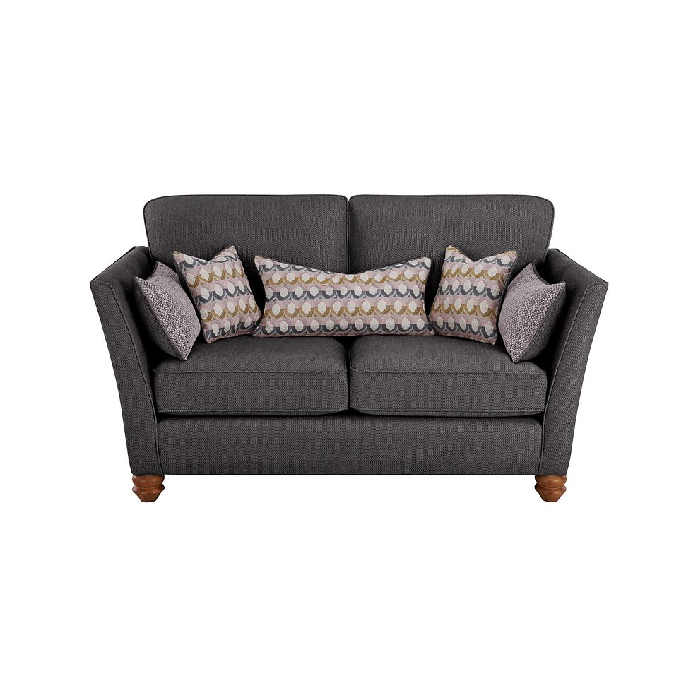 Gainsborough 2 Seater Sofa in Minerva Grey with Multi Scatters 2