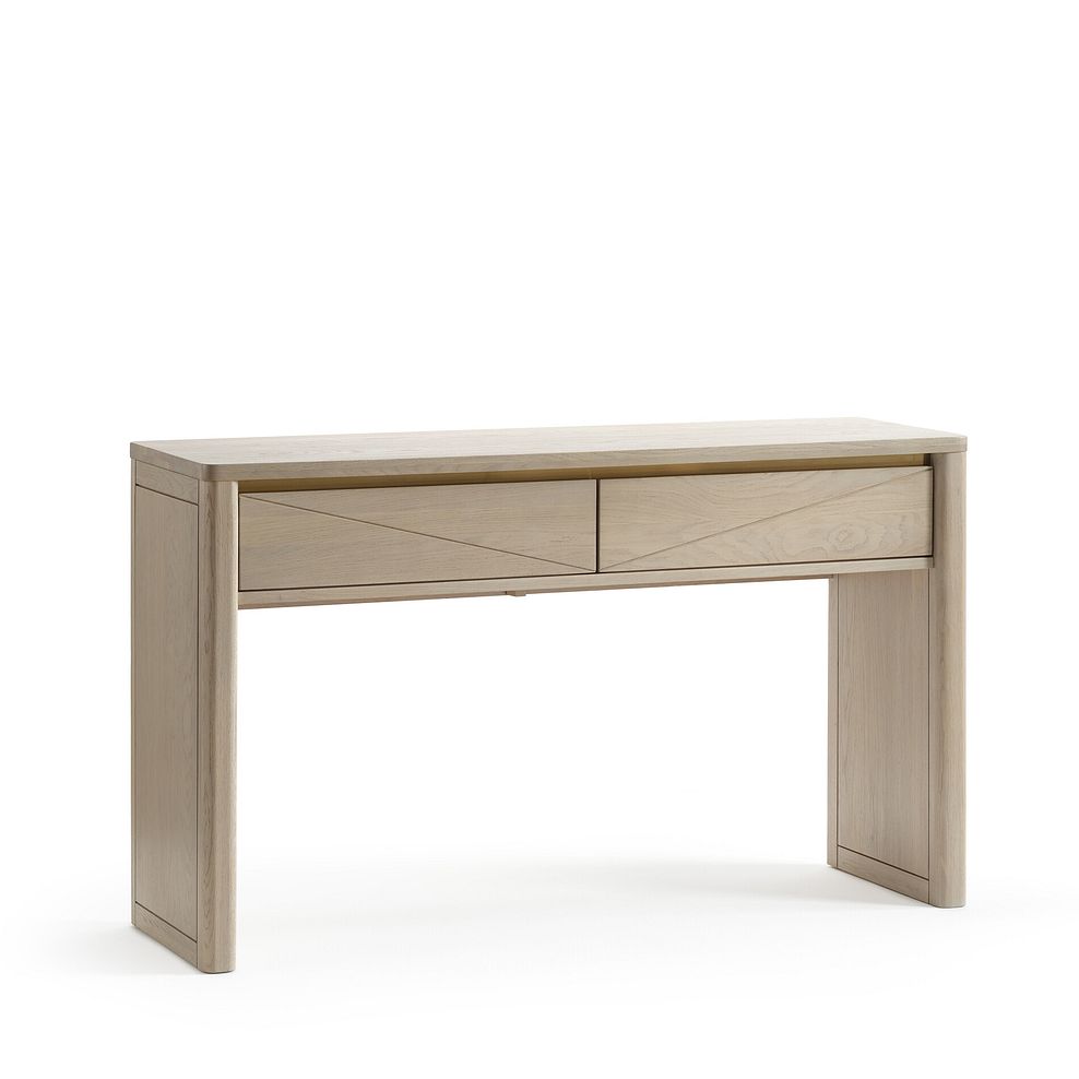 Gatsby Washed Solid Oak Console Table 3