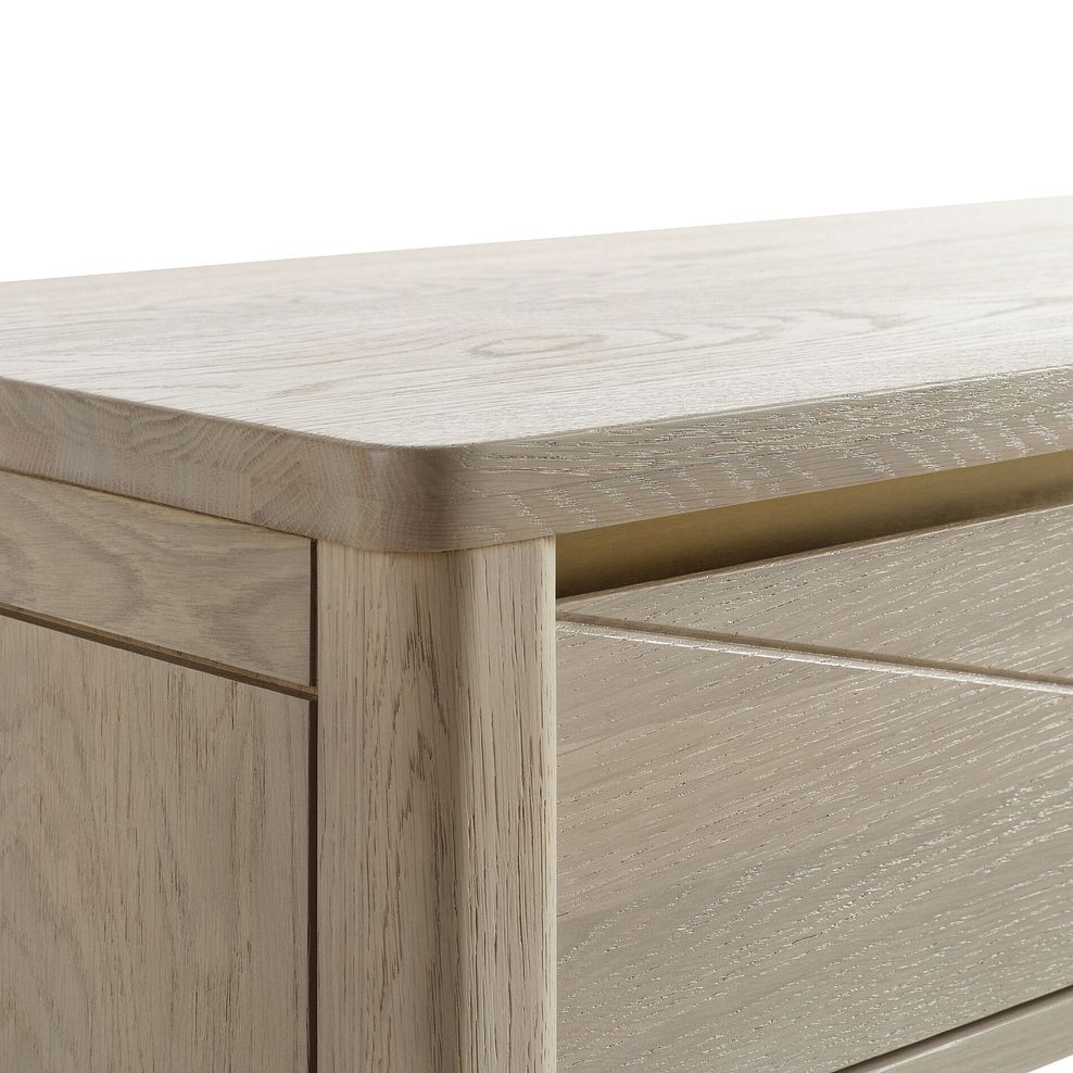 Gatsby Washed Solid Oak Console Table 7