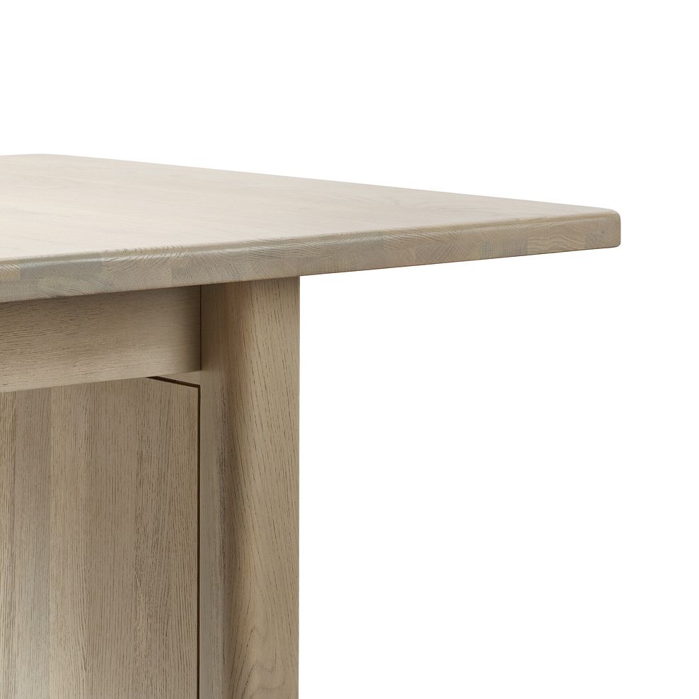 Gatsby Washed Solid Oak Extending Dining Table 200-250cm 9