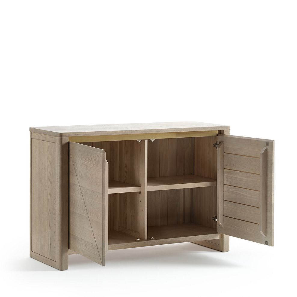 Gatsby Washed Solid Oak Small Sideboard 7