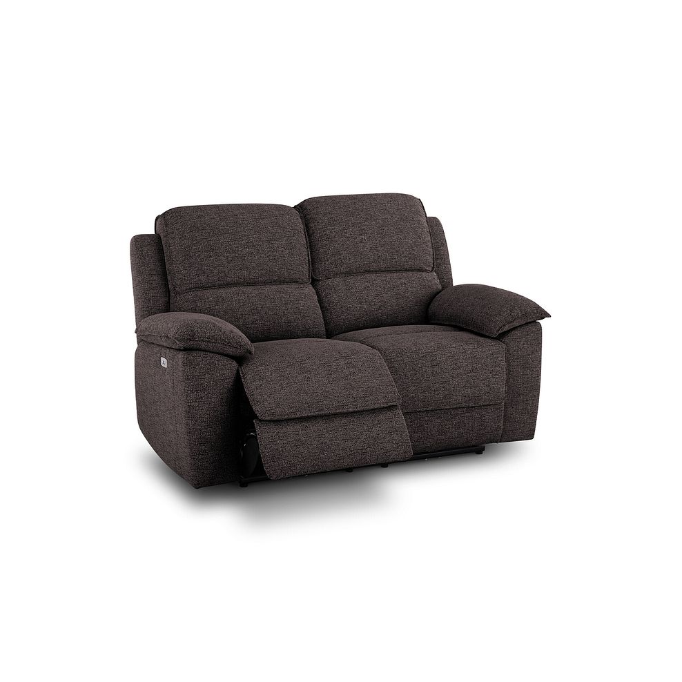 Goodwood 2 Seater Electric Recliner Sofa - Andaz Charcoal Fabric 3