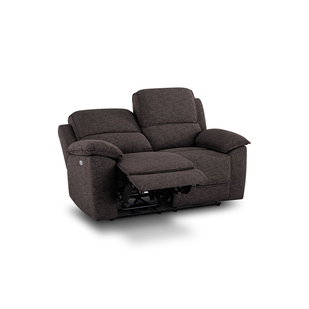 Goodwood 2 Seater Electric Recliner Sofa - Andaz Charcoal Fabric 4