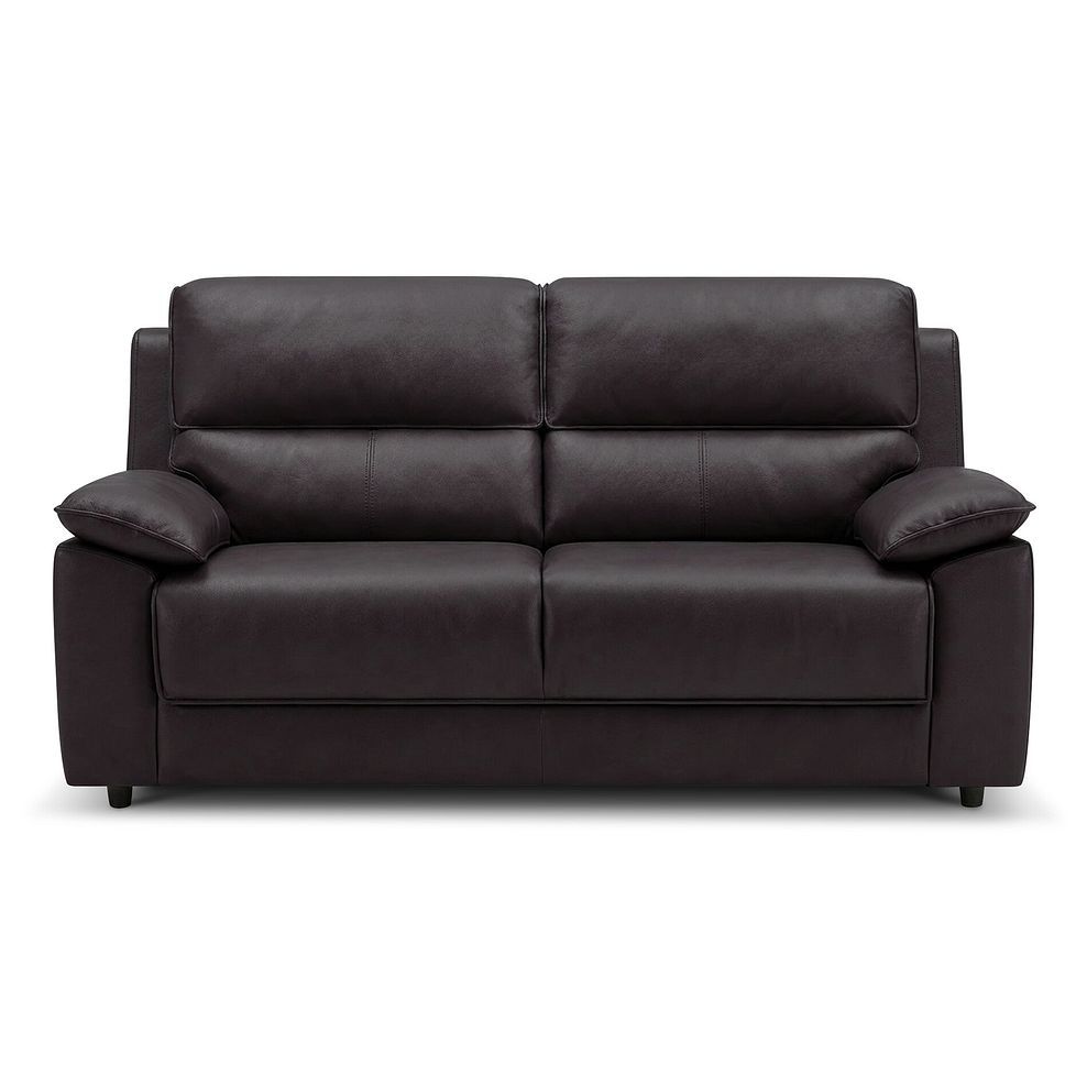 Goodwood 3 Seater Sofa Bed in Brown Leather 5