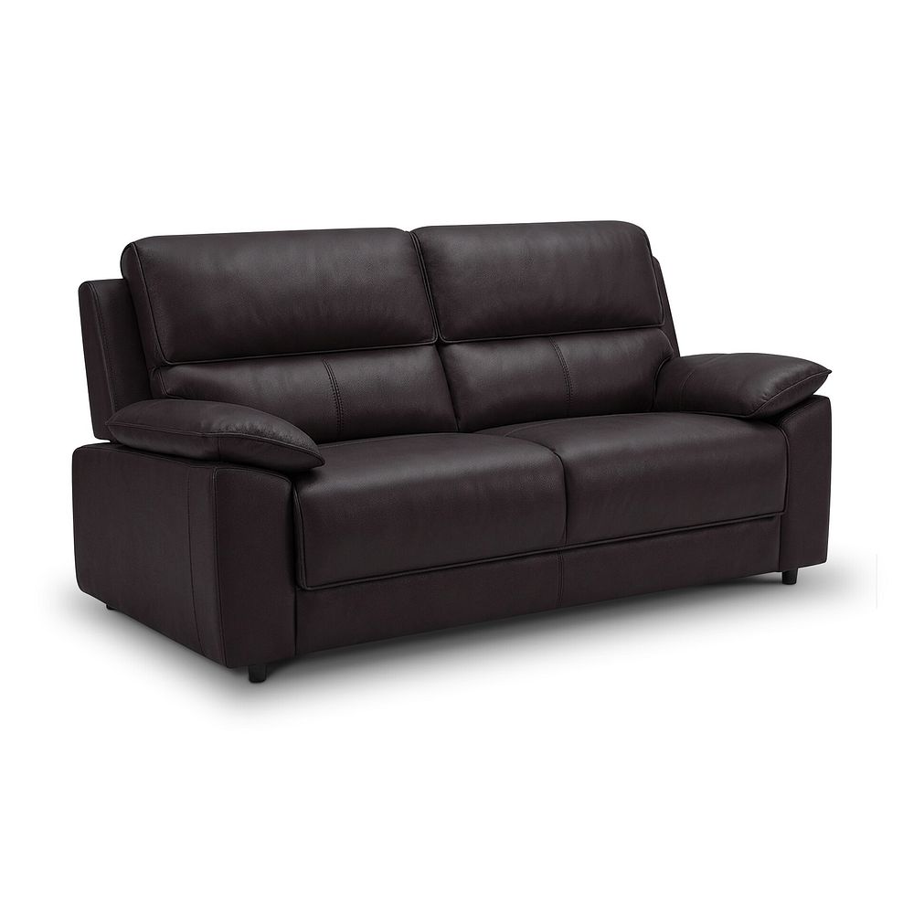Goodwood 3 Seater Sofa Bed in Brown Leather 4