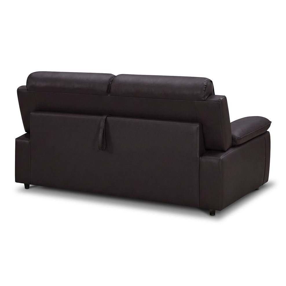 Goodwood 3 Seater Sofa Bed in Brown Leather 6