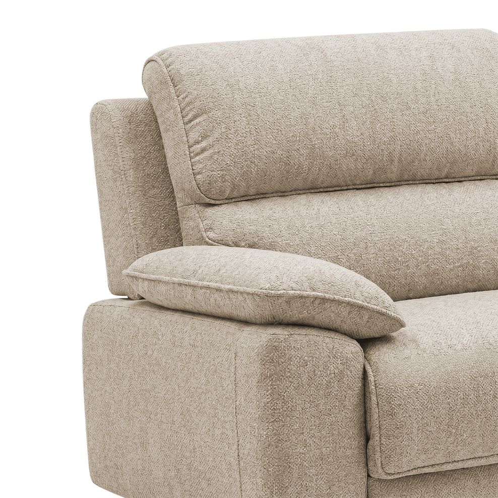 Goodwood  3 Seater Sofa Bed in Jetta Beige Fabric 8