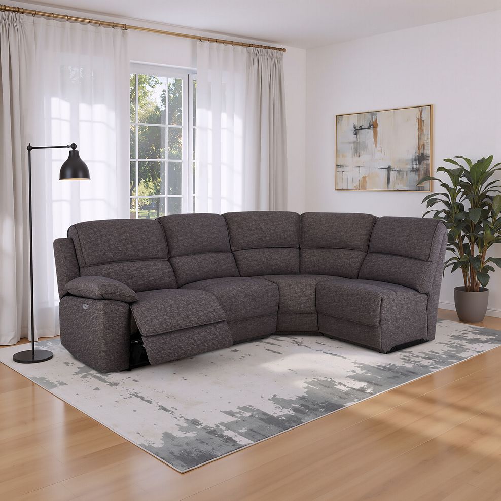 Goodwood Electric Reclining Modular Group 4 - Andaz Charcoal Fabric 1