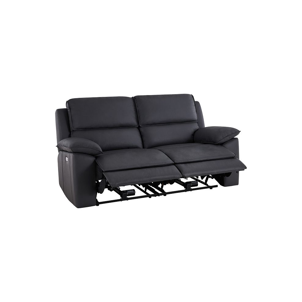 Goodwood Electric Reclining Modular Group 8 in Black Leather 5