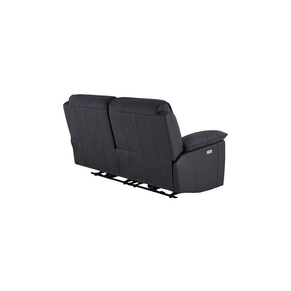 Goodwood Electric Reclining Modular Group 8 in Black Leather 7