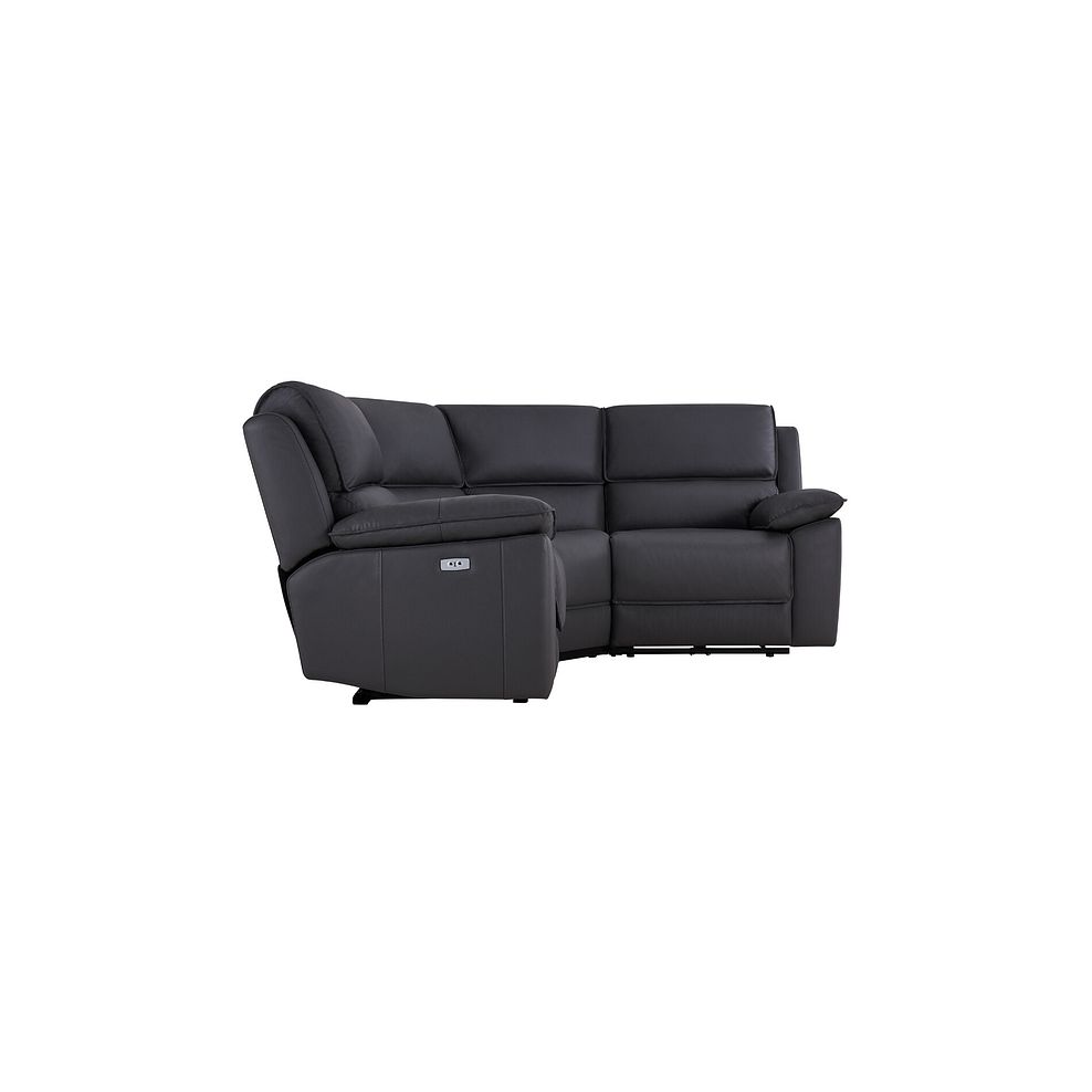 Goodwood Electric Reclining Modular Group 1 in Black Leather 6