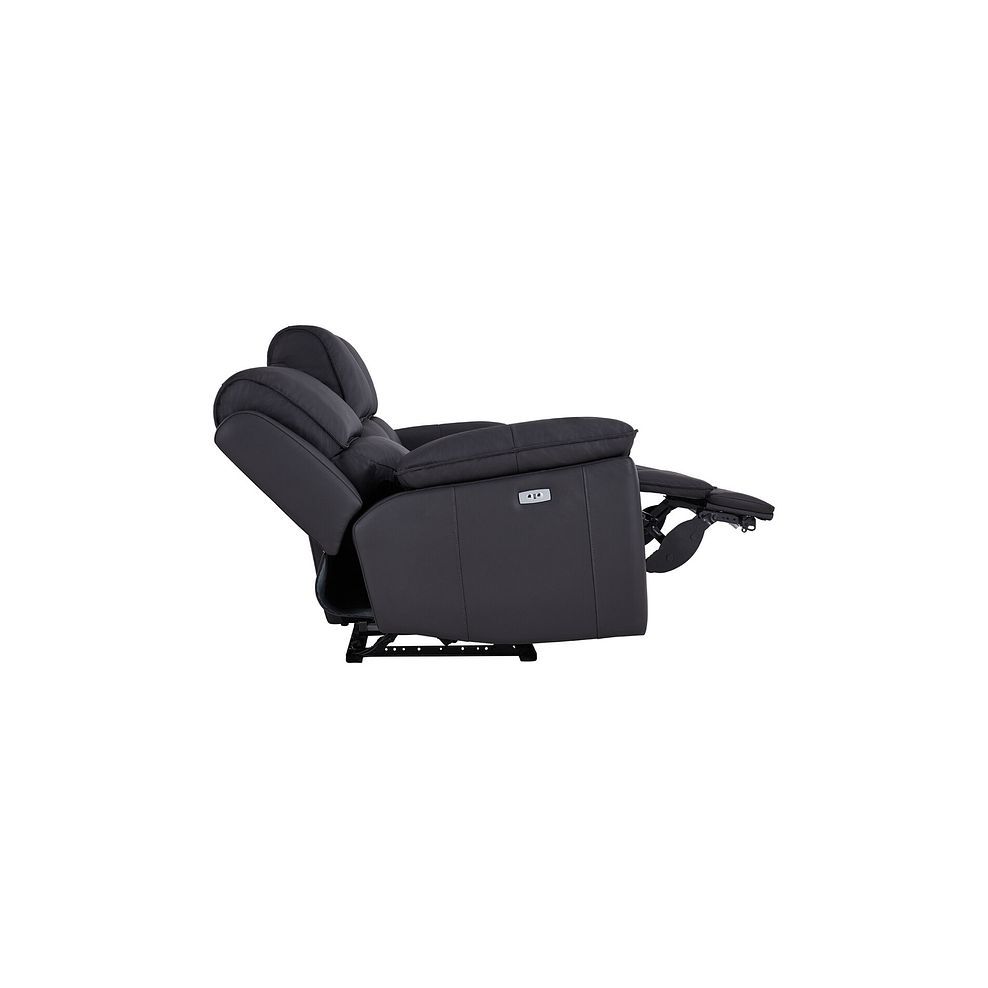 Goodwood Electric Reclining Modular Group 9 in Black Leather 9