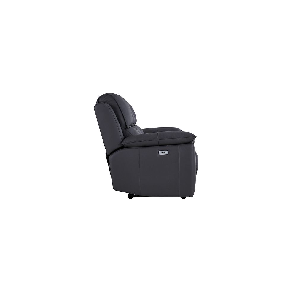 Goodwood Electric Recliner 3 Seater Sofa in Black Leather 8