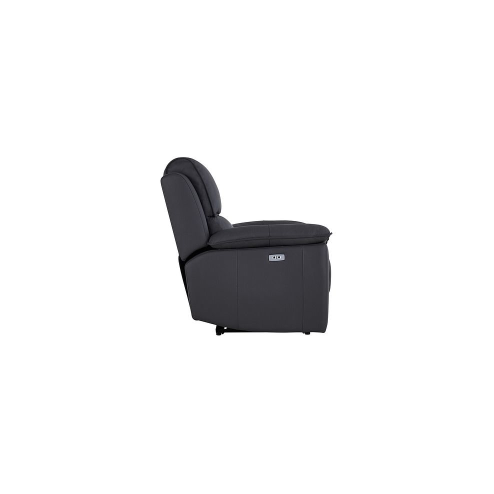 Goodwood Electric Reclining Armchair in Black Leather 6