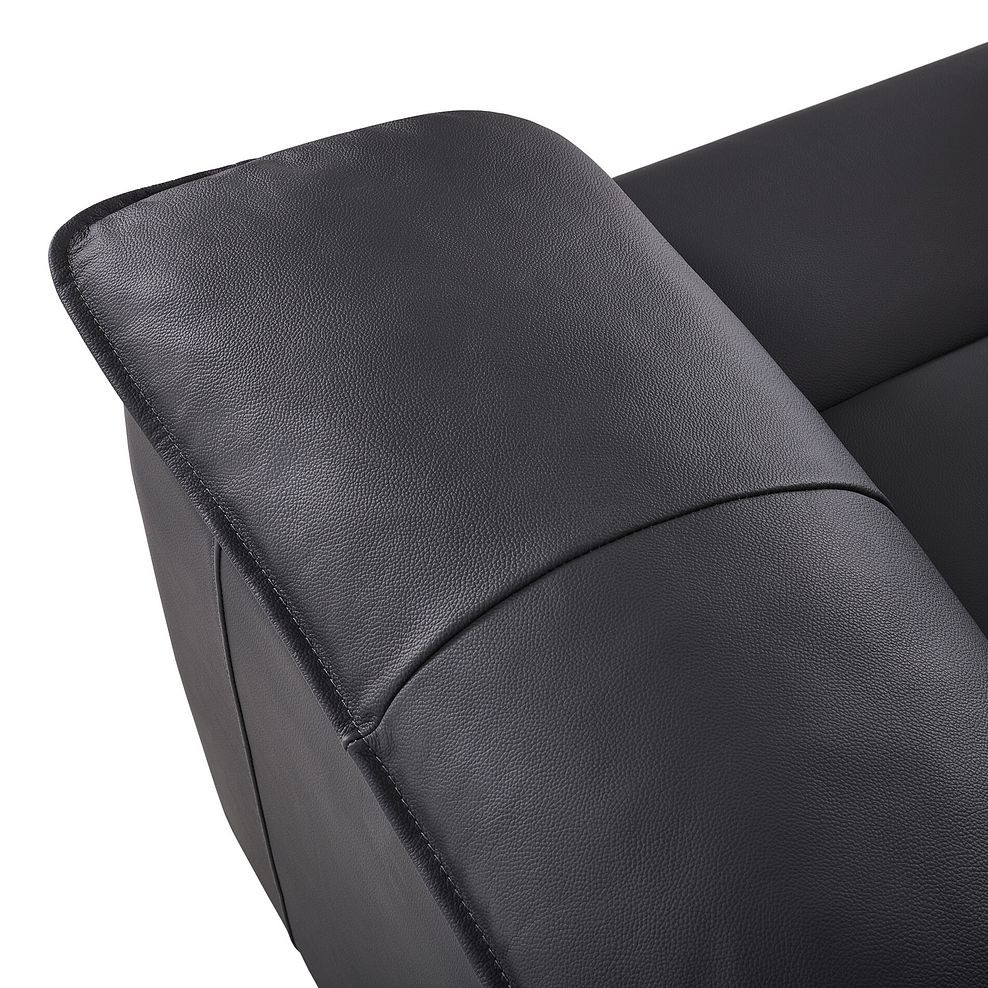 Goodwood Electric Reclining Armchair in Black Leather 10