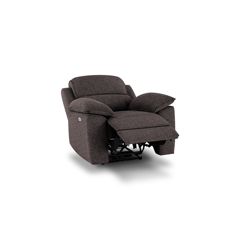 Goodwood Electric Reclining Armchair - Andaz Charcoal Fabric 10