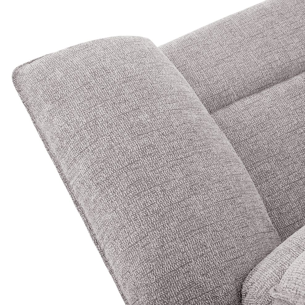 Goodwood Electric Reclining Armchair in Andaz Silver Fabric 9