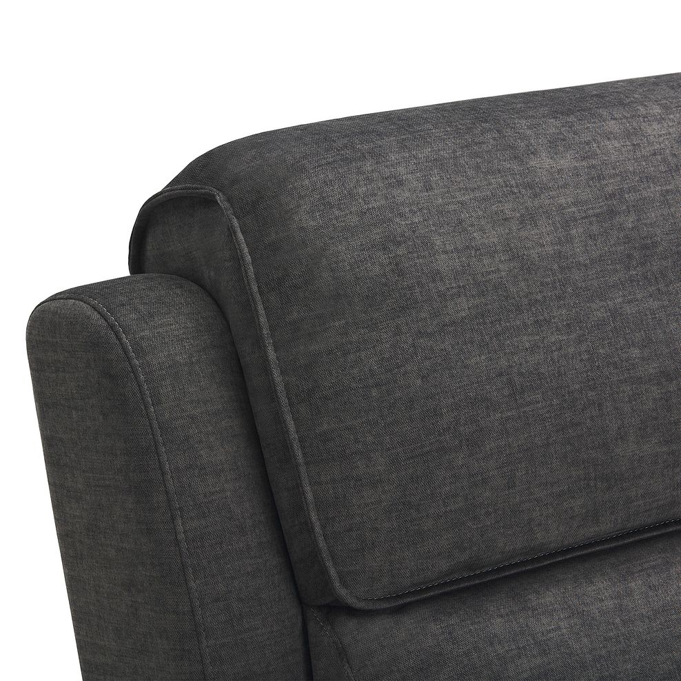 Goodwood Electric Reclining Armchair in Plush Charcoal Fabric  8