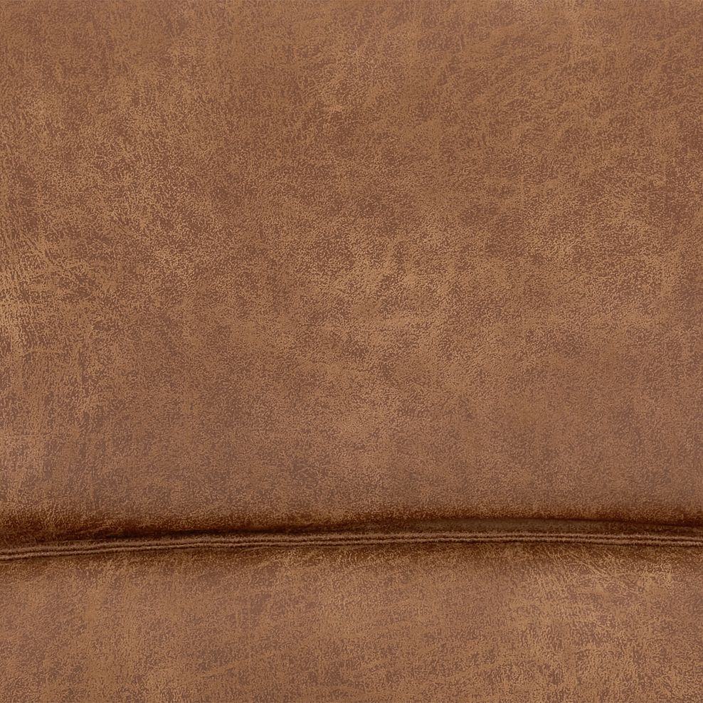 Goodwood Electric Reclining Armchair in Ranch Brown Fabric 8