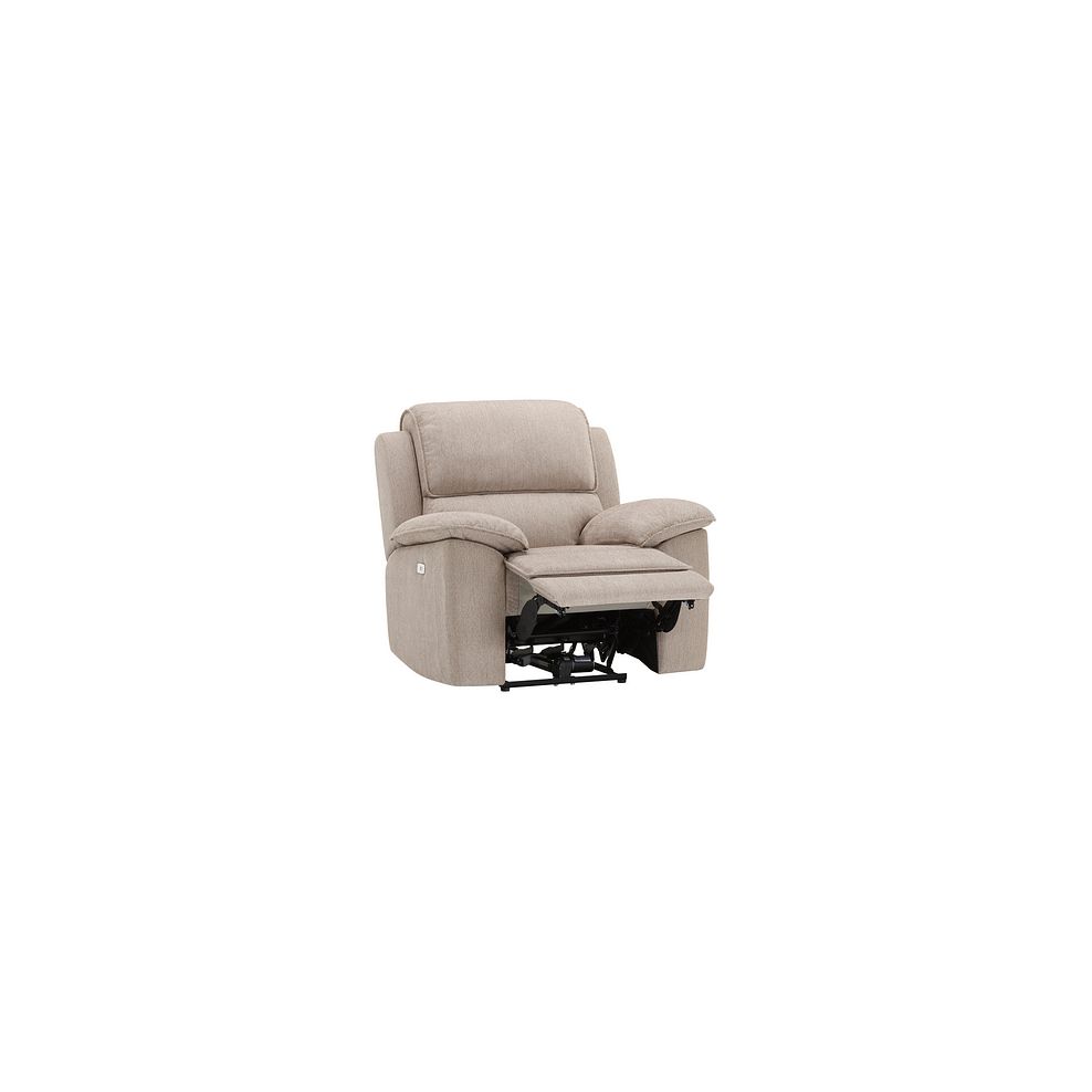Goodwood Electric Reclining Armchair in Silver Thumbnail 5