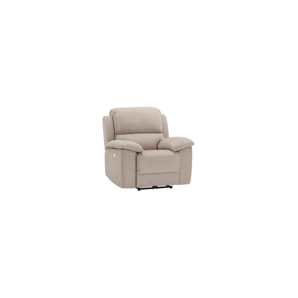 Goodwood Electric Reclining Armchair in Silver Thumbnail 1