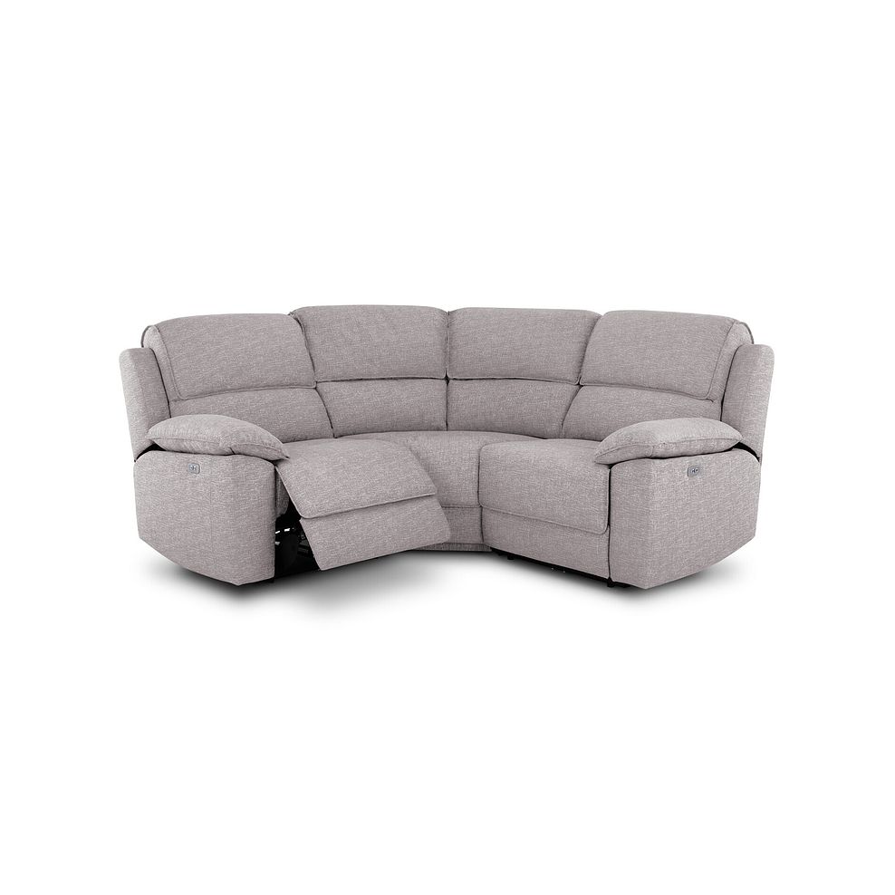 Goodwood Electric Reclining Modular Group 1 in Andaz Silver Fabric 2