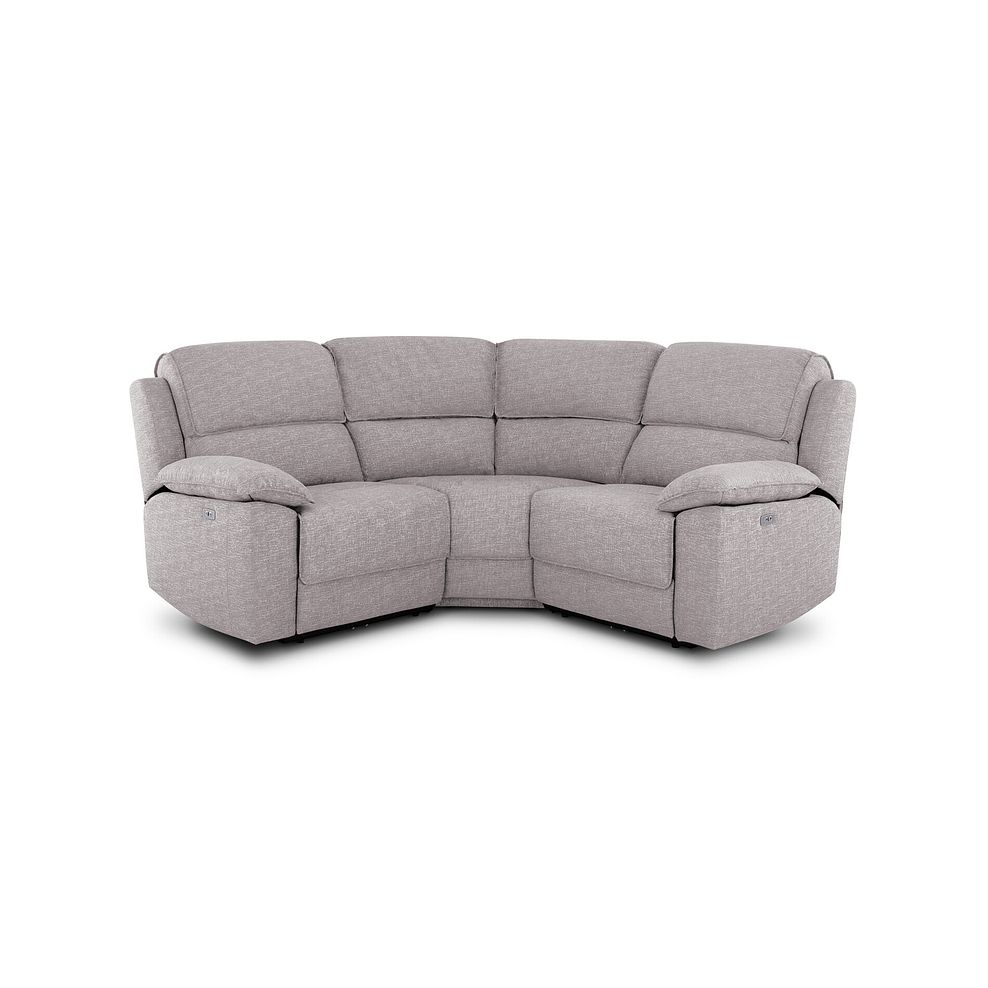 Goodwood Electric Reclining Modular Group 1 in Andaz Silver Fabric 1