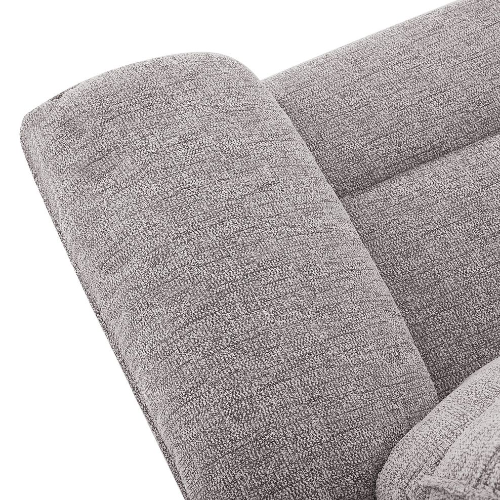 Goodwood Electric Reclining Modular Group 1 in Andaz Silver Fabric 8