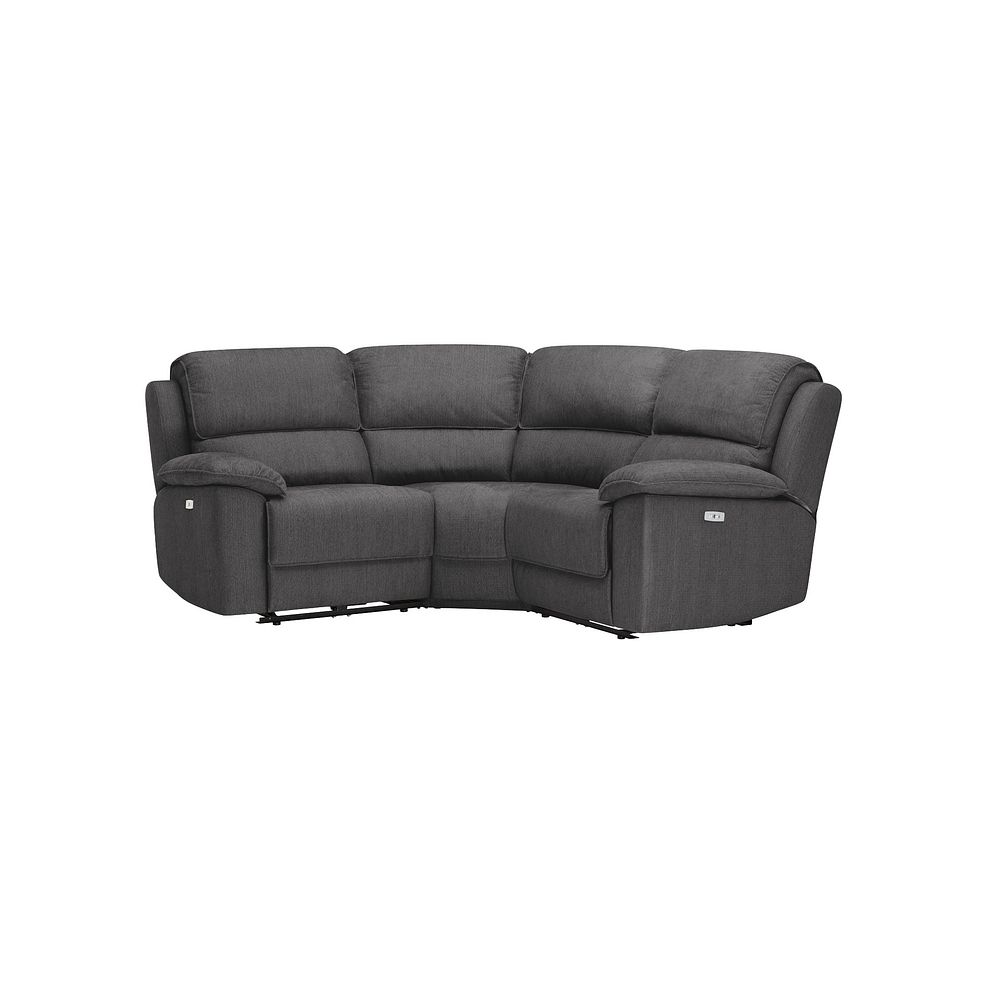 Goodwood Electric Reclining Modular Group 1 in Plush Charcoal Fabric 1