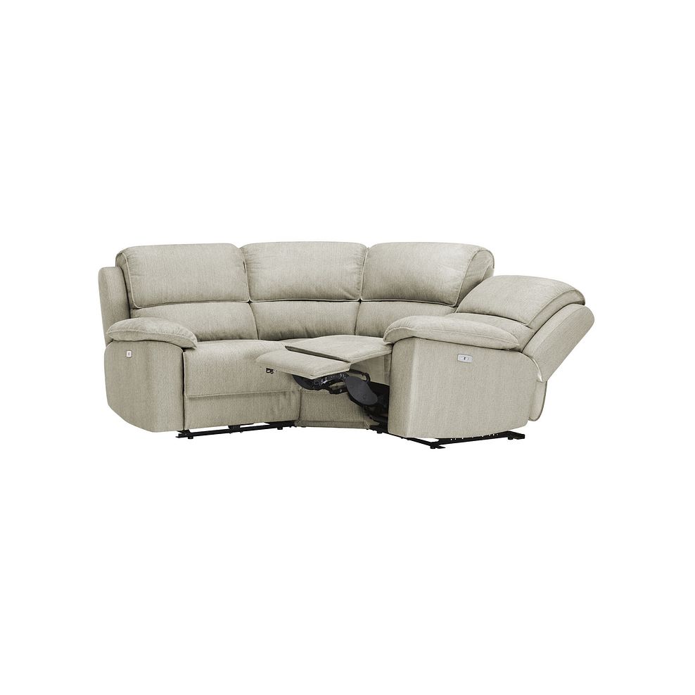 Goodwood Electric Reclining Modular Group 1 in Plush Beige Fabric 4